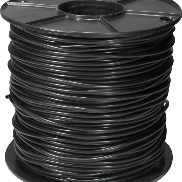 Black TUBING 6mm X 100m